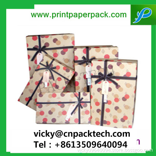 Design Series Cotton Filled Jewelry Box Shimmer Bow Tie Jewelry Boxes Custom Paper Gift Box